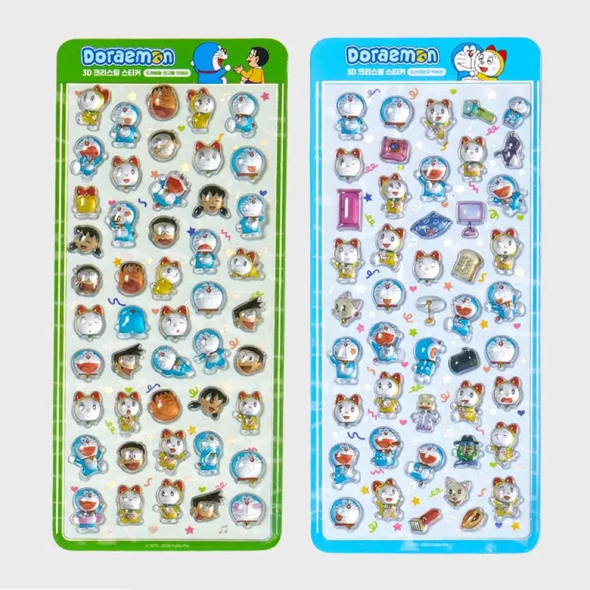 [BUNJANG] Doraemon Crystal Sticker / 도라에몽 크리스탈 스티커(봉봉드롭)