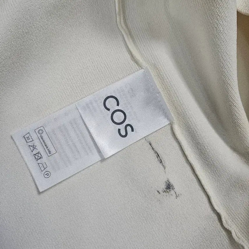 [SOLD OUT] [COS] 코스 아이보리 골지 민소매 M