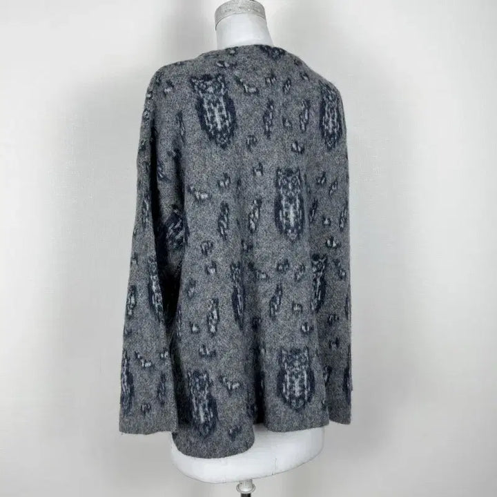 [BUNJANG] G-Cut Oversized Wool Round Knit Top / 지컷/오버핏 울 라운드 니트 티 여S M/라덴
