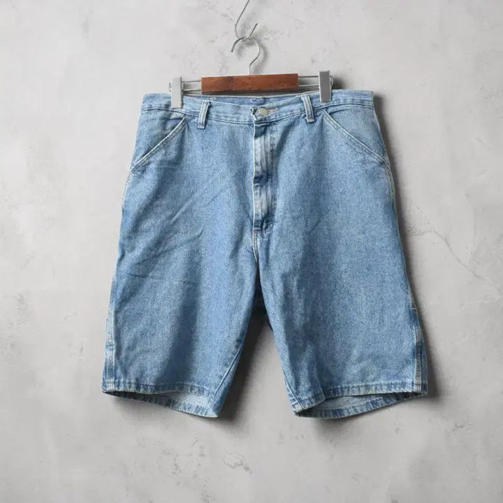 [BUNJANG] Wrangler Denim Shorts 34 M0256 / 랭글러 데님 쇼츠 반바지 34 M0256