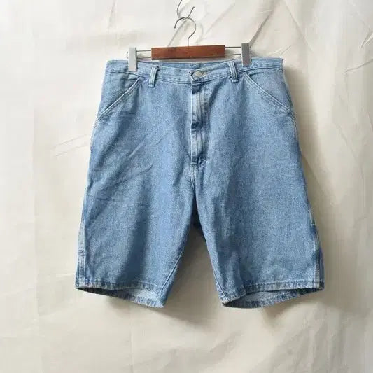 [BUNJANG] Wrangler Denim Shorts 34 M0256 / 랭글러 데님 쇼츠 반바지 34 M0256