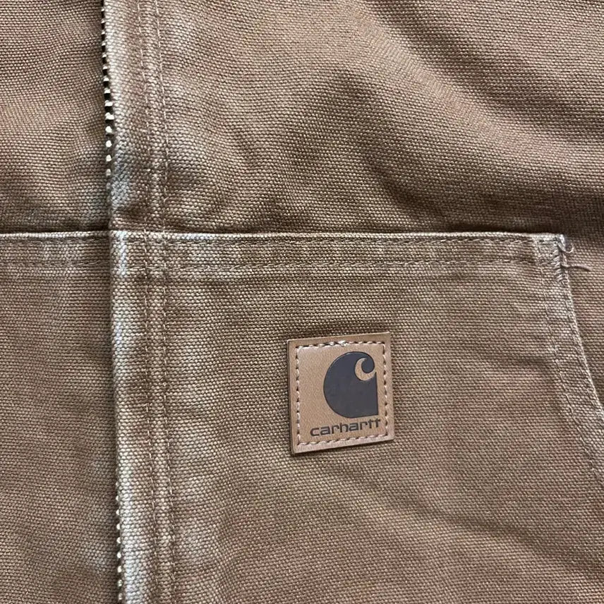 [BUNJANG] Carhartt J130 Sandstone Duck Active Jacket - Brown / [데드스탁/새상품] 칼하트 구형 J130 샌드스톤 - 브라운