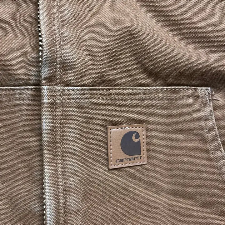 [BUNJANG] Carhartt J130 Sandstone Duck Active Jacket - Brown / [데드스탁/새상품] 칼하트 구형 J130 샌드스톤 - 브라운