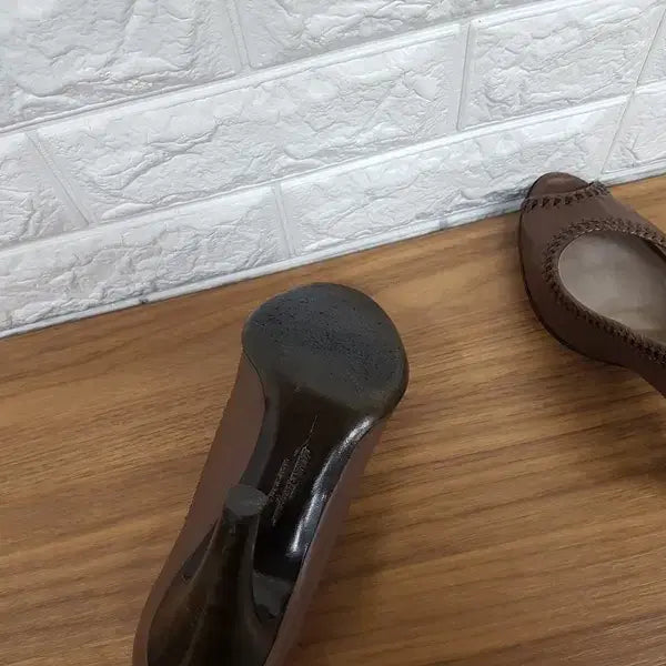 [BUNJANG] Ferragamo Open Toe Heels 245 / 페라가모 토오픈 구두 245 (7반D)