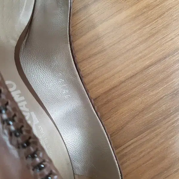 [BUNJANG] Ferragamo Open Toe Heels 245 / 페라가모 토오픈 구두 245 (7반D)