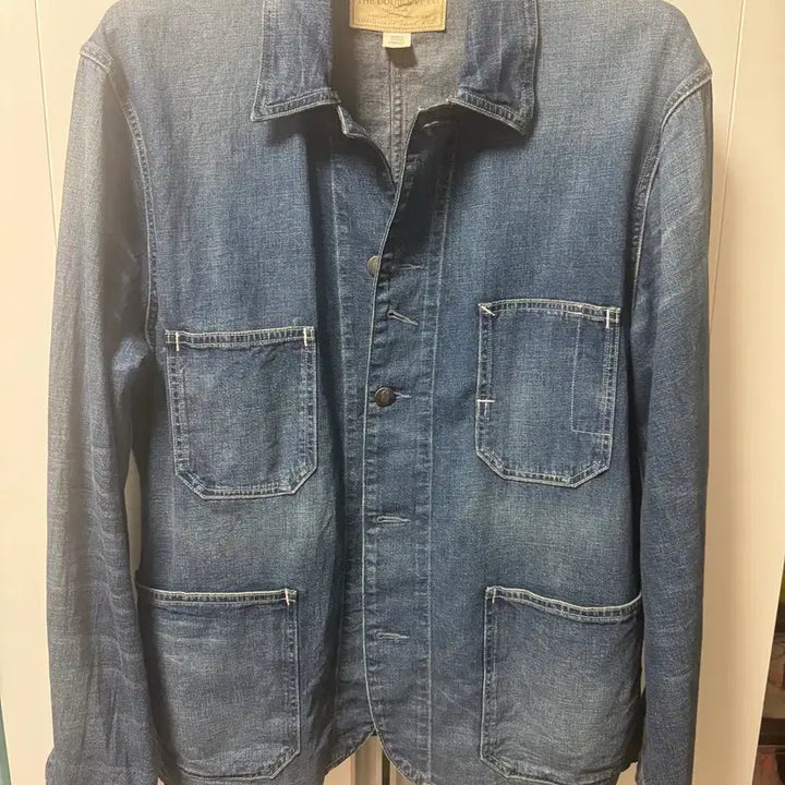 [SOLD OUT] rrl 더블알엘 코튼 리넨 데님 엔지니어드자켓 L사이즈