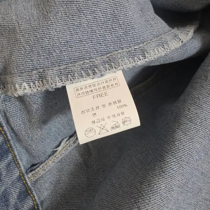 [SOLD OUT] 오버핏 청자켓 새상품