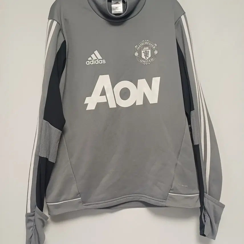 [BUNJANG] Adidas Manchester United Training Top [AON Sponsor] / [95]아디다스 17/18 맨체스터 유나이티드 트레이닝탑[AON 스폰서]