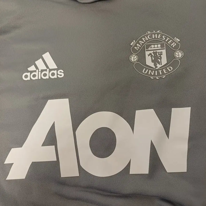 [BUNJANG] Adidas Manchester United Training Top [AON Sponsor] / [95]아디다스 17/18 맨체스터 유나이티드 트레이닝탑[AON 스폰서]