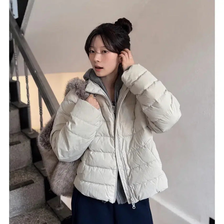 [BUNJANG] Slow and Real Matte 100% Lightweight Duck Down Padding / 슬로우앤드 리얼매트 오리털100% 경량패딩