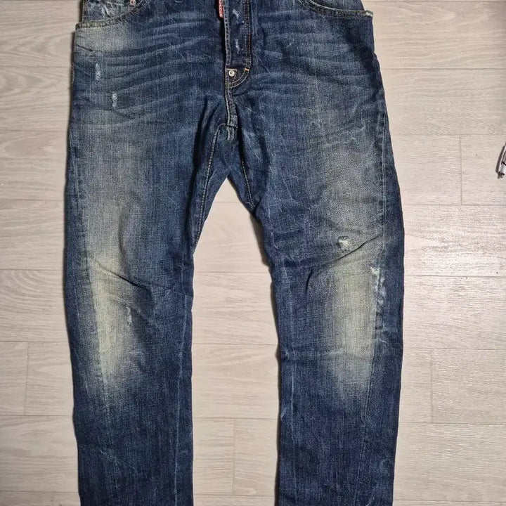 [BUNJANG] Dsquared2 BORN CANADA Twist Baggy Jeans (Size 46) / 디스퀘어드/ 본인캐나다 트위스트배기진 /46