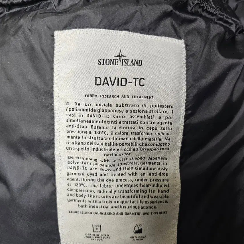 [SOLD OUT] 스톤아일랜드 다비드-TC 양털 후드 다운 자켓