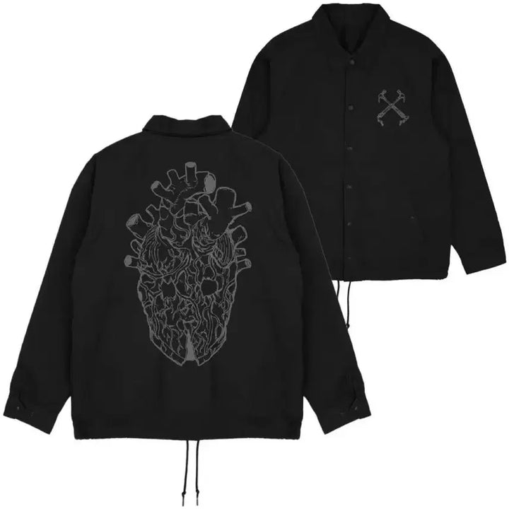 [BUNJANG] Dorohedoro Coach Jacket Black M Size / 도로헤도로 코치 자켓 블랙 M 사이즈 정품 (미사용)