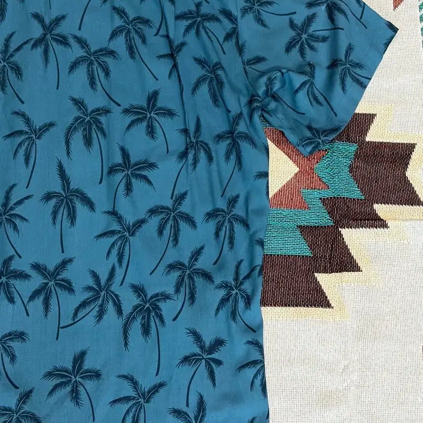 [BUNJANG] Two Palms Palm Tree Aloha Hawaiian Shirt / 투팜즈 팜트리 알로하 하와이안 셔츠