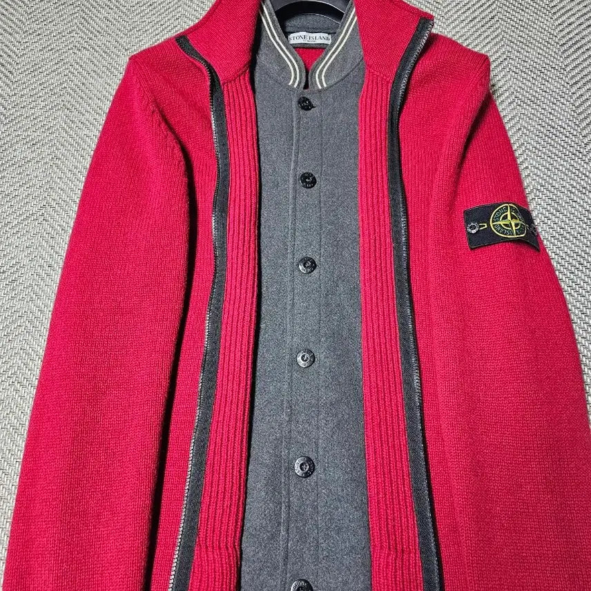 [SOLD OUT] aw2009 스톤아일랜드 Wool Full Zip Knit Sweater