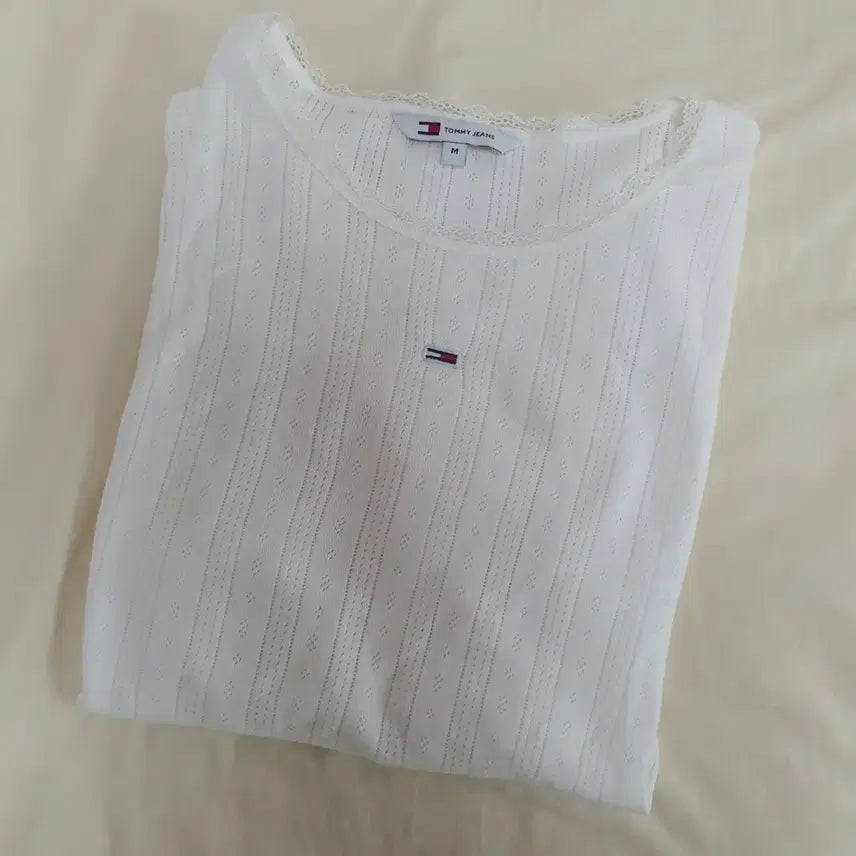 [SOLD OUT] 타미힐피거 레이스 반팔티셔츠