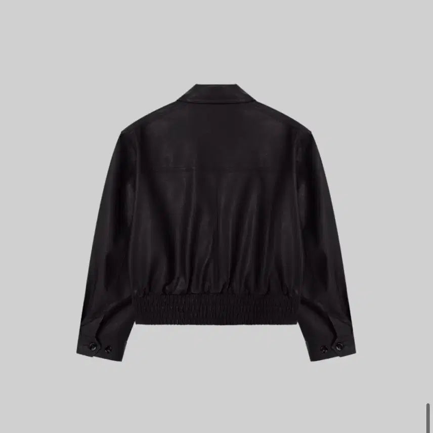 [SOLD OUT] 바우로 크롭 레더 자켓 L
