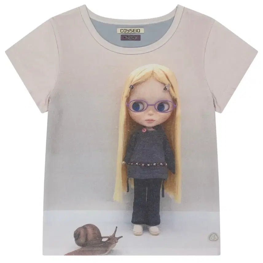 [SOLD OUT] COYSEIO 코이세이오 브라이스 그래픽 티셔츠 라이트블루