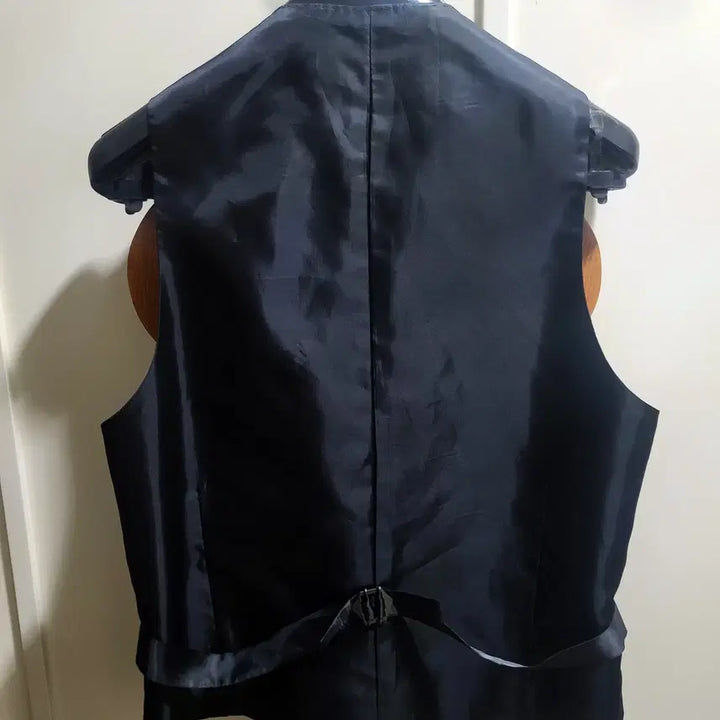 [BUNJANG] MTO Vitale Barberis Canonico Dark Gray Stripe Vest / MTO / 이태리 까노니꼬 다크그레이 스트라이프 베스트 / 100-103