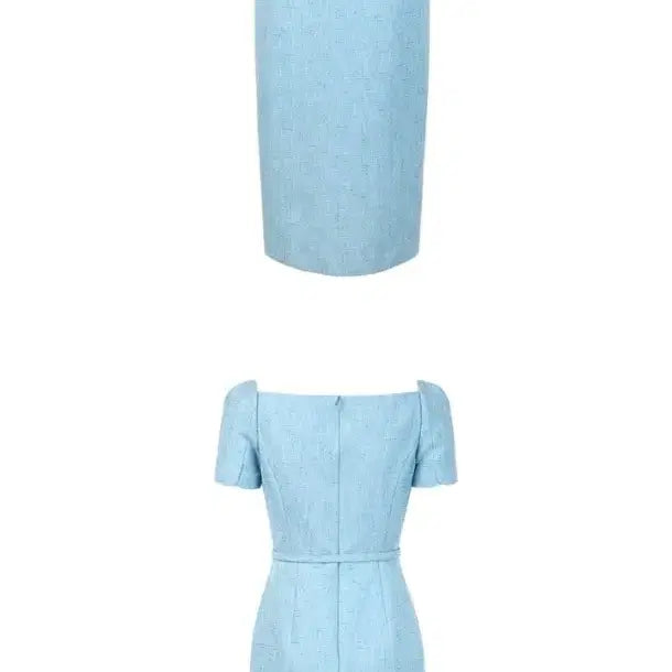 [BUNJANG] Bride And You Haven Curved Neck Hline Dress - Size 2 / 브라이드앤유 haven curved neck hline dress2사이즈