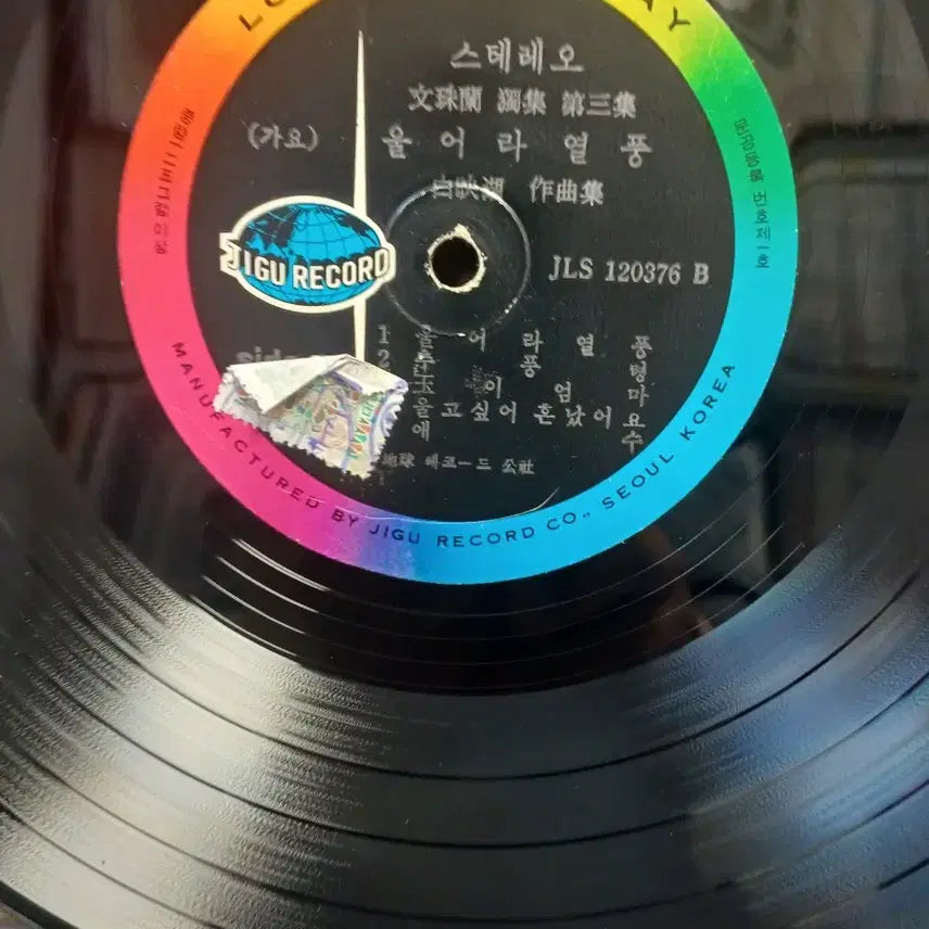 [BUNJANG] Moon Ju-ran Early 1970s LP Record / 문주란LP 70년초반 울어라열풍아 게이트폴드자켓 EX+ 귀한음반