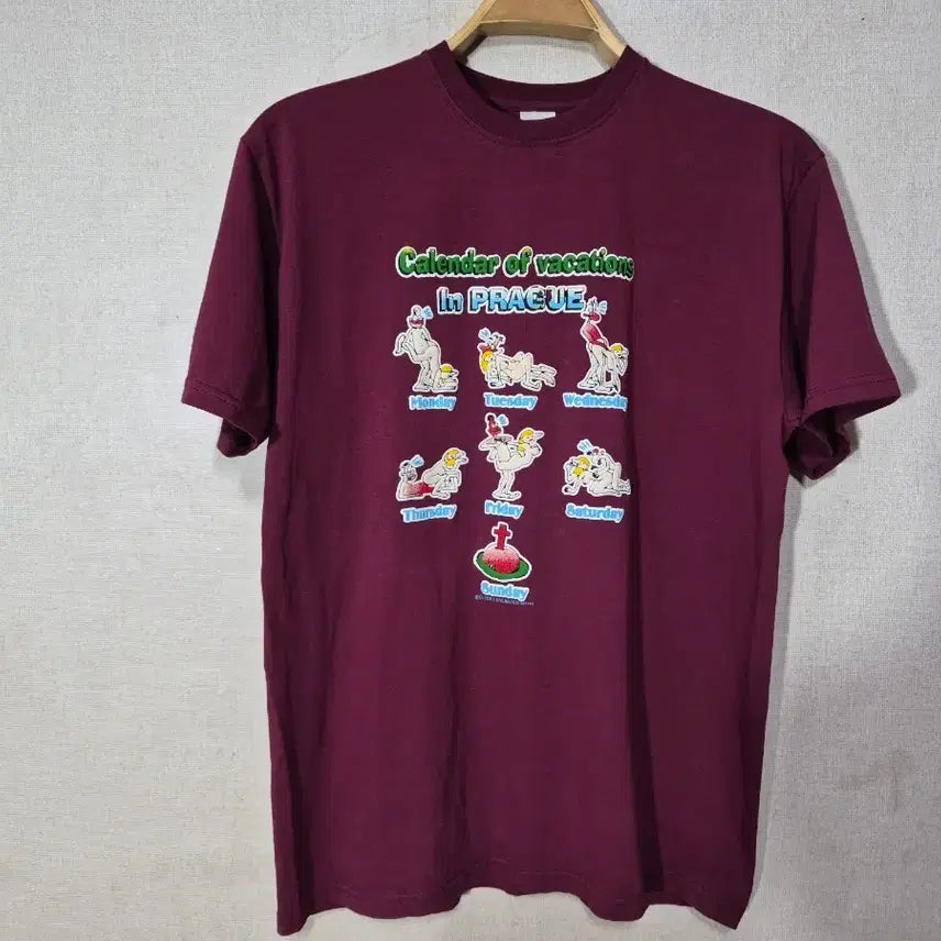 [BUNJANG] FRUIT OF THE LOOM Prague Printed T-shirt / FRUIT OF THE LOOM 후르츠 오브더 레몬( L)