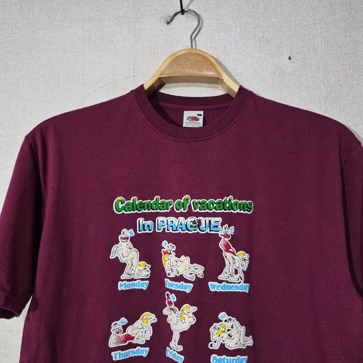 [BUNJANG] FRUIT OF THE LOOM Prague Printed T-shirt / FRUIT OF THE LOOM 후르츠 오브더 레몬( L)