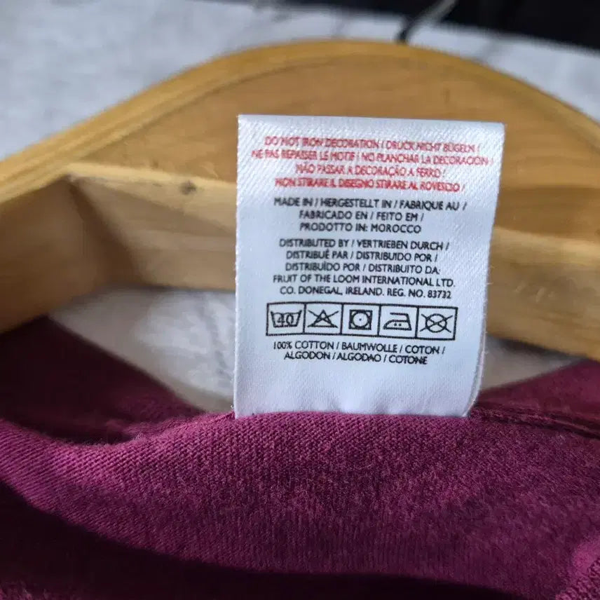 [BUNJANG] FRUIT OF THE LOOM Prague Printed T-shirt / FRUIT OF THE LOOM 후르츠 오브더 레몬( L)