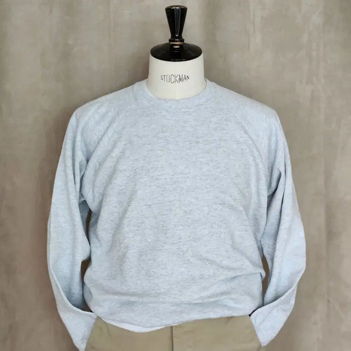 [BUNJANG] 90s Vintage Fruit of the Loom Melange Grey Sweatshirt XL / 90s 빈티지 USA 프룻오브더룸 멜란지 그레이 스웨트셔츠 XL