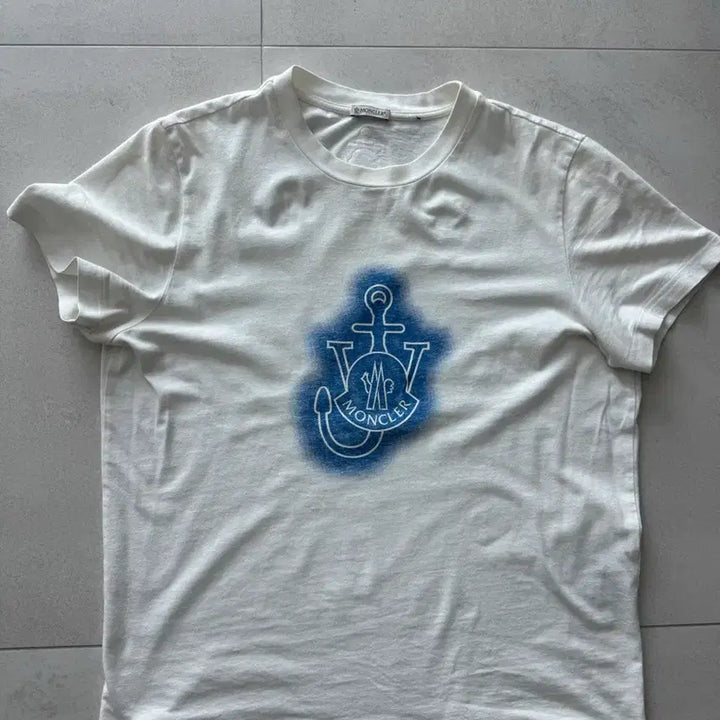 [BUNJANG] Moncler x JW Anderson Short Sleeve T-shirt (White, M) / 몽클레르 X JW 앤더슨 반팔티 M 팝니다