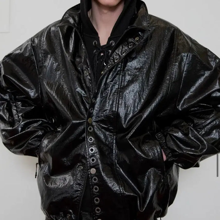 [BUNJANG] ESC Studio Eyelet Windbreaker Jacket / ESC studio 아일렛 윈드브레이커 자켓