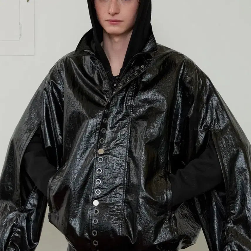 [BUNJANG] ESC Studio Eyelet Windbreaker Jacket / ESC studio 아일렛 윈드브레이커 자켓