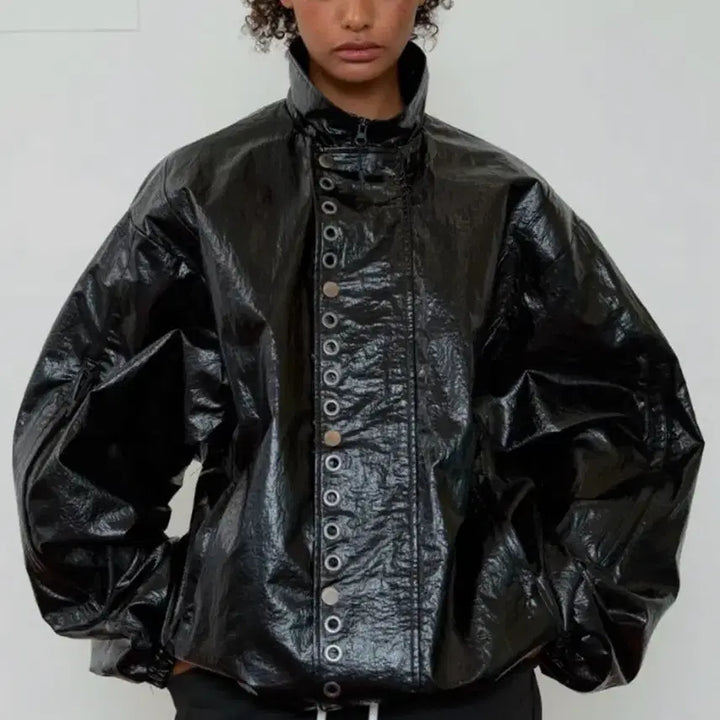 [BUNJANG] ESC Studio Eyelet Windbreaker Jacket / ESC studio 아일렛 윈드브레이커 자켓