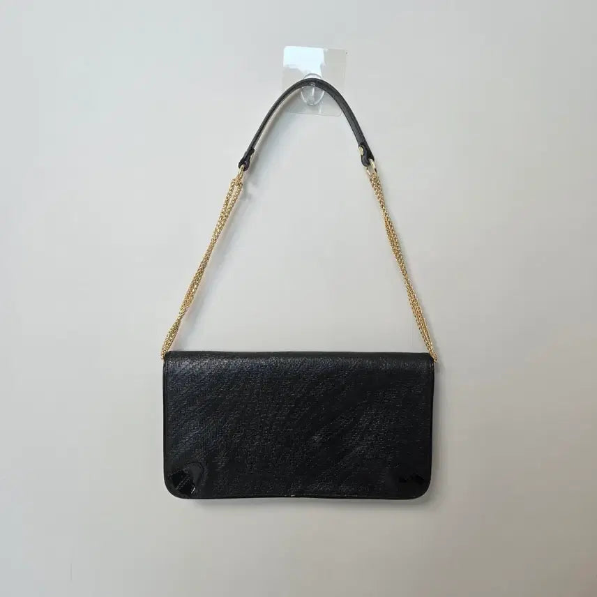 [BUNJANG] MCM Black Leather Shoulder Bag / Clutch Bag / MCM 엠씨엠 상태굿 멋스러운 숄더겸  클러치백