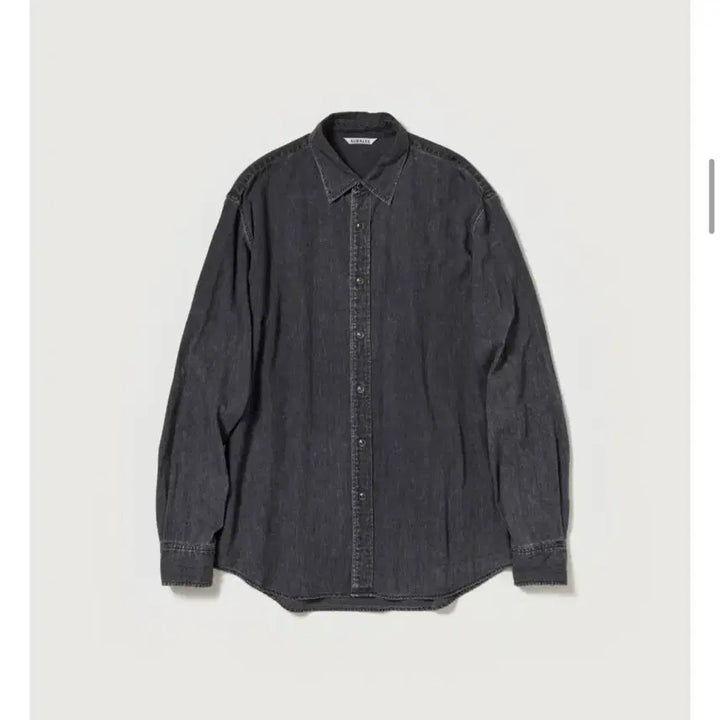[SOLD OUT] 24ss 오라리 셀비지 슈퍼라이트 데님 셔츠 5