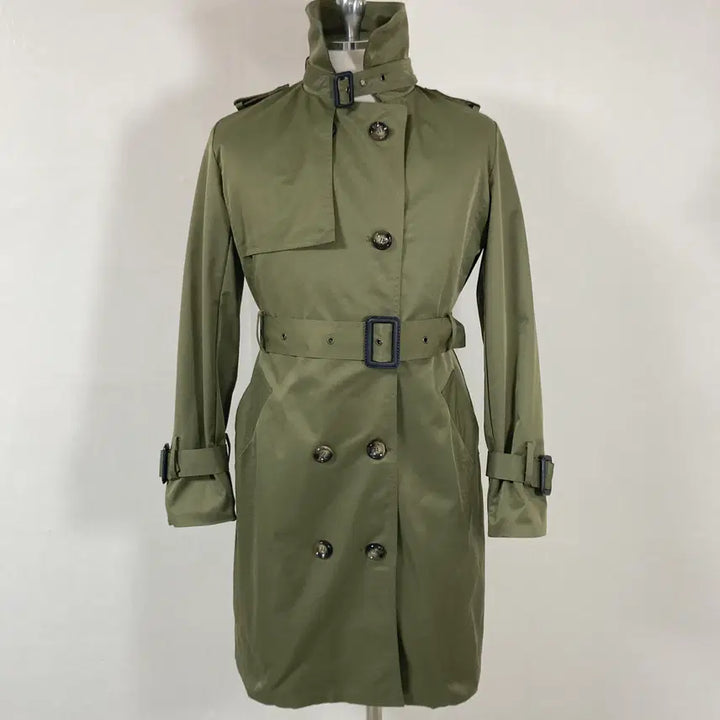 [BUNJANG] Papaya Trench Coat (M) - Khaki / Papaya여성트렌치코트M호호상점