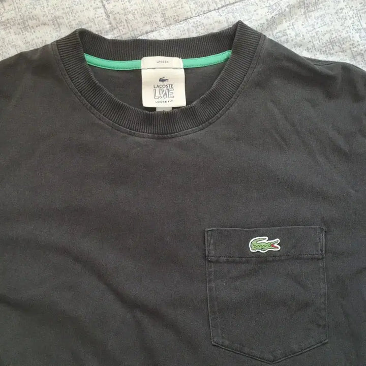 [BUNJANG] Lacoste Golf Luxury Washed Pocket Short Sleeve T-Shirt / (남녀공용) 라코스테 골프 럭셔리 워싱 포켓 반팔 티셔츠 95
