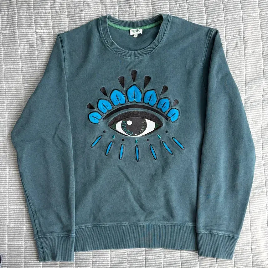 [BUNJANG] Kenzo Big Eye Sweatshirt L / 겐조 빅아이 스웻 맨투맨 L