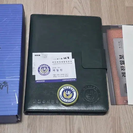 [BUNJANG] Resin Morning Has Broken Popup Event Investigation Notebook Package / 레진 아밝팝업 사건 수첩 패키지 + 덤 포카 원가시이하양도