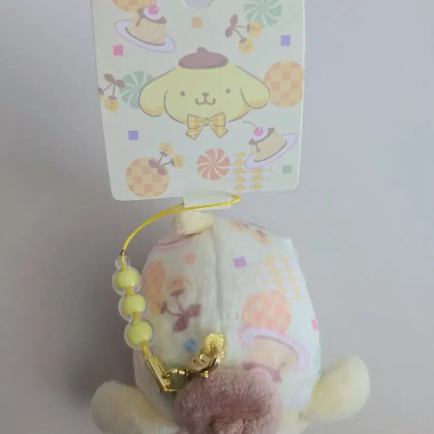 [BUNJANG] Sanrio Pom Pom Purin Pastel Mascot Strap / 산리오 나고미 파스텔 마스코트 스트랩 (폼폼푸린)