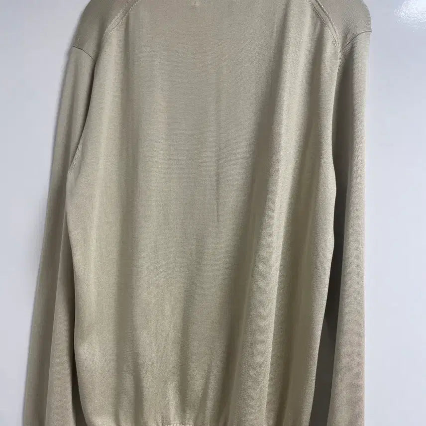 [BUNJANG] Time Homme Silk Knit Top (23SS) / 타임옴므 실크 니트 바닐라(23SS)
