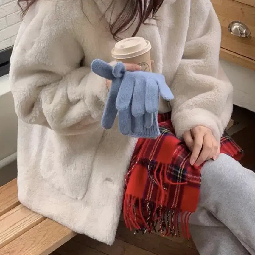[BUNJANG] Withyun Minuet Wool Coat Ivory / 위드윤 미뉴에트 울 코트 아이보리
