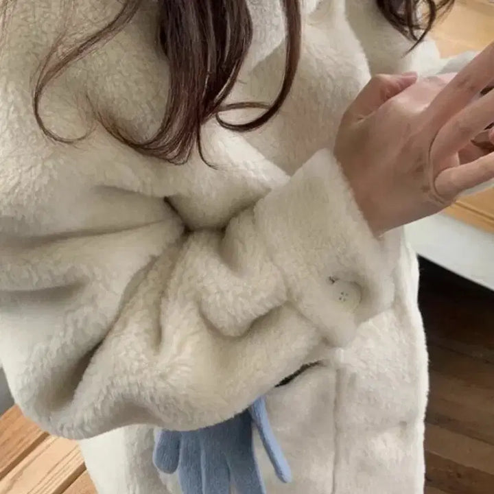 [BUNJANG] Withyun Minuet Wool Coat Ivory / 위드윤 미뉴에트 울 코트 아이보리
