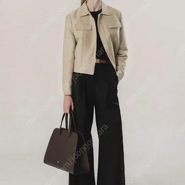 [BUNJANG] YUMMER Elle Wide Slacks Black Pants / 유메르 엘르 와이드 슬랙스 블랙 2싸이즈m 새상품