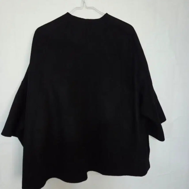 [BUNJANG] DEWL Black Cape Coat - Free Size / DEWL 블랙 케이프 코트 여성 Free 새거수준