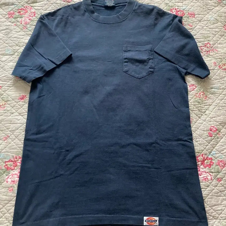 [BUNJANG] Dickies Pocket T-shirt Navy L / 빈티지 Dickies 디키즈 포켓 반팔 티셔츠 미국제 네이비 L