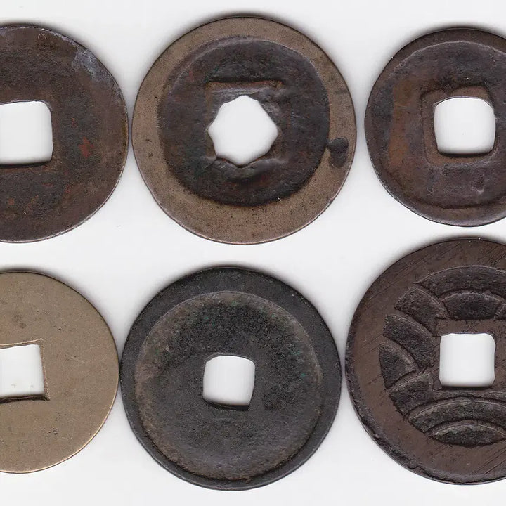 [BUNJANG] Various Yongrak Tongbo &amp; Hongmu Tongbo Coins Set / 영락통보, 홍무통보등 엽전 6개 일괄 -상태우수-