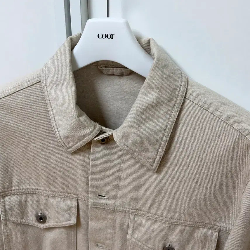 [SOLD OUT] 쿠어- 엠보 워시드 데님 트러커