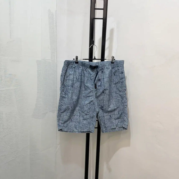 [BUNJANG] Gramicci Graphic Nylon Camp Shirt Set / 그라미치 그래픽 나일론 반팔셋업 세트 캠프셔츠 4387