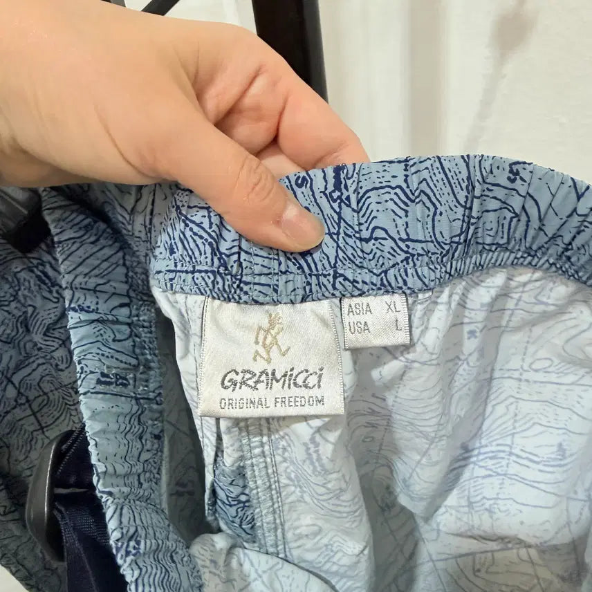 [BUNJANG] Gramicci Graphic Nylon Camp Shirt Set / 그라미치 그래픽 나일론 반팔셋업 세트 캠프셔츠 4387